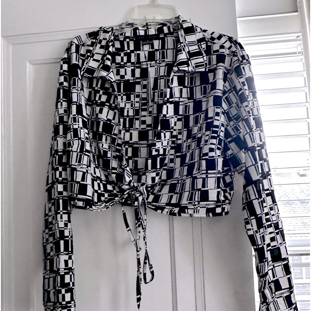 SANCTUARY XL Wrap Shirt NWT